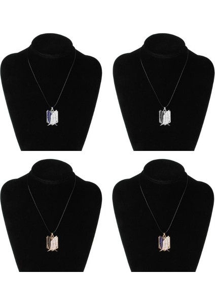 Wings Of Freedom Titanyum Cosplay Erkekler Titan Takı Saldırı Kolye (Yurt Dışından) modelleri