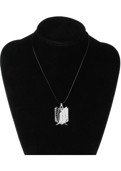 Wings Of Freedom Titanyum Cosplay Erkekler Titan Takı Saldırı Kolye (Yurt Dışından) fırsatları