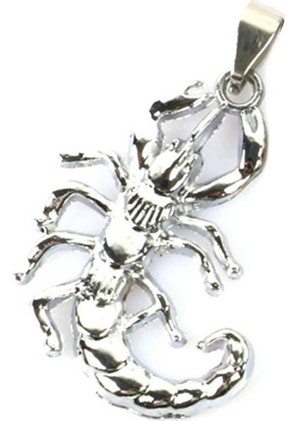 Yeni Moda Vintage Titanyum Çelik Gümüş Altın Akrep Zincir Kolye (Yurt Dışından) modelleri