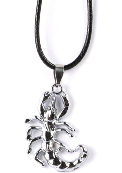 Yeni Moda Vintage Titanyum Çelik Gümüş Altın Akrep Zincir Kolye (Yurt Dışından) indirimleri