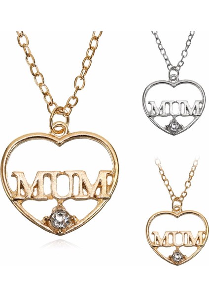 Pdto Kadın Kalp Anne Anne Takı Kolye (Yurt Dışından) modelleri