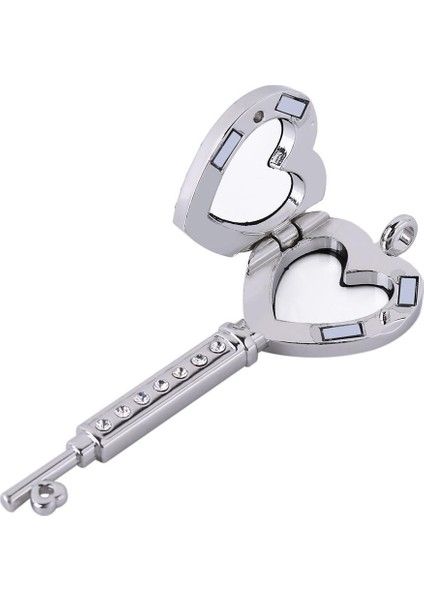 Dıy Sarkık LX25 Için Yapay Elmas ile Aşk Anahtar Şekli Cam Bellek Kolye (Yurt Dışından) fiyatları