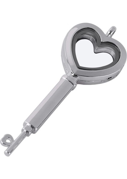 Dıy Sarkık LX25 Için Yapay Elmas ile Aşk Anahtar Şekli Cam Bellek Kolye (Yurt Dışından) indirimleri