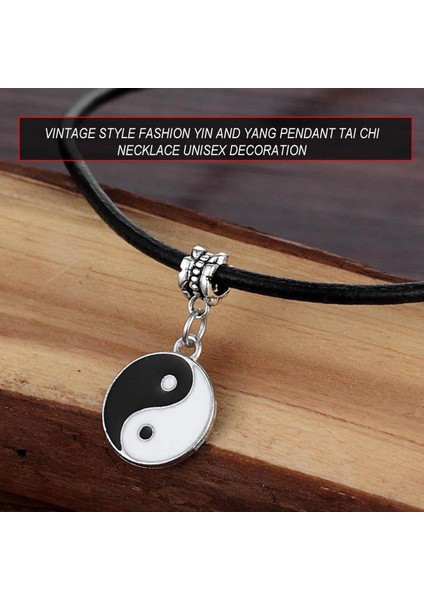 Xxww Vintage Stil Moda Yin ve Yang Tai Chi Unisex Dekorasyon Kolye (Yurt Dışından) indirimleri