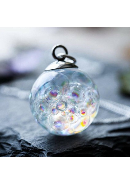 Kutup Ayısı Renkli Balon Gökkuşağı Top Sevgililer Günü Kolye (Yurt Dışından)