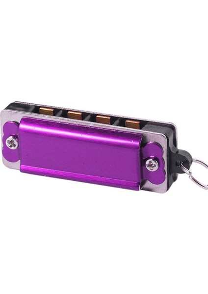 Mini 4 Delik 8 Ton Armonika Müzikal Moda Takı Kolye (Yurt Dışından) fırsatları