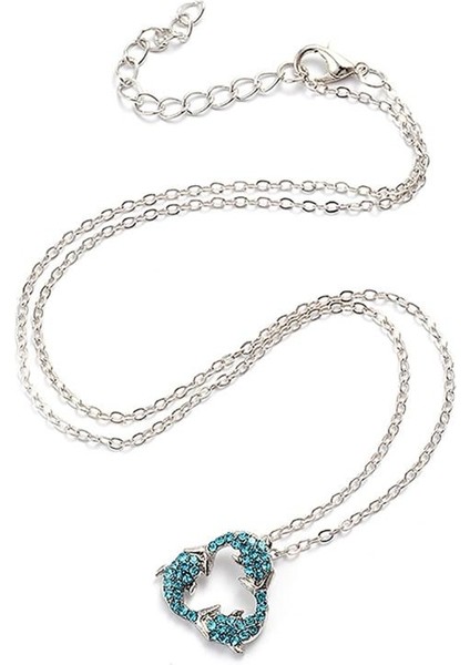 Nefis Sevimli Yunuslar Şanslı Kadın Doğum Günü Parti Takı Kolye (Yurt Dışından) fiyatları