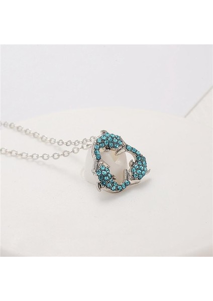 Nefis Sevimli Yunuslar Şanslı Kadın Doğum Günü Parti Takı Kolye (Yurt Dışından) indirimleri