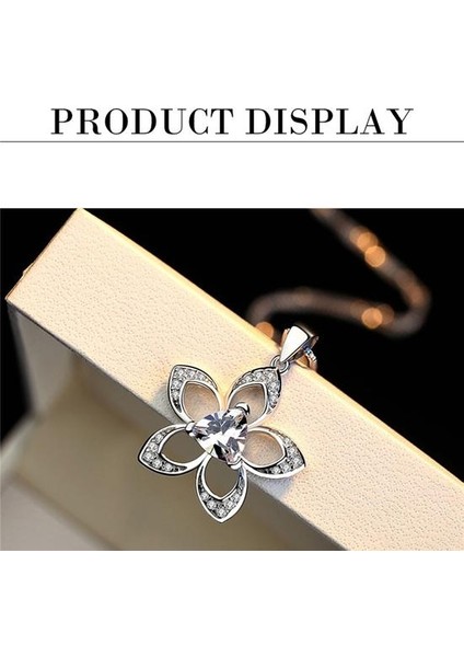 Moda Takı Bitki Çiçek Boş Tasarım Gümüş Köprücük Kemiği Kristal Gerdanlık Kolye (Yurt Dışından) indirimleri