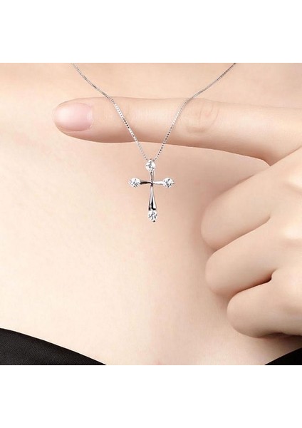 Pdto Moda Kadın Zarif Çapraz Charm Takı Kolye (Yurt Dışından) modelleri