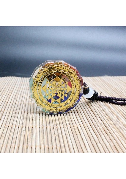 Pdto 1 Adet Yeni Orgonit Doğal Zirkon Yedi Çakra Takı Kolye (Yurt Dışından) indirimleri