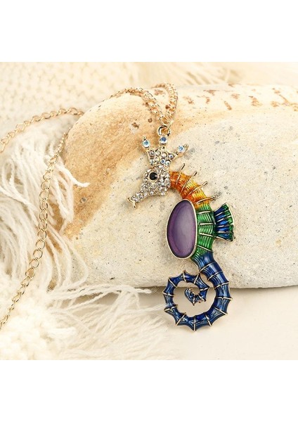 Moda Denizatı Zinciri Kazak Zinciri Kolye (Yurt Dışından) indirimleri