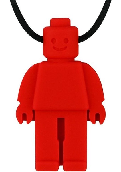 Otistik Çocuklar Için 1 Adet Silikon Robot Şekilli Bebek Diş Kaşıyıcınız Chew Duyusal Çiğneme Kolye (Yurt Dışından) fiyatları