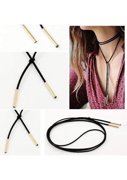 Kadife Serbestçe Ayarlanabilen Vahşi Uzun Kazak Kolye (Yurt Dışından) indirimleri