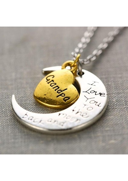 Kızınız Için Charm Seni Aya Kadar Seviyorum Kolye (Yurt Dışından) modelleri