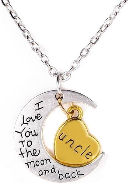 Kızınız Için Charm Seni Aya Kadar Seviyorum Kolye (Yurt Dışından) indirimleri