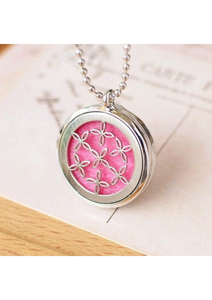 Güzel Çiçek Zincir Pedleri Antik Bronz Aromaterapi Lockets Uçucu Yağ Difüzörü Kolye (Yurt Dışından) modelleri