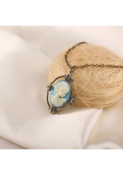 Vampire Diaries Gemstone Moda Alaşım Kolye (Yurt Dışından)
