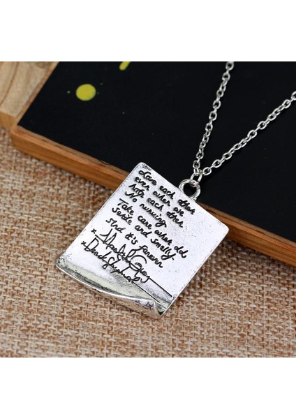 Meredith Derek Post It Griler Anatomi Dostluk Ilham Vintage Kolye (Yurt Dışından)