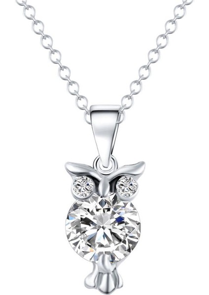 Kazak Baykuş Zirkon Avrupa ve Amerikan Modası Kolye (Yurt Dışından) fiyatları