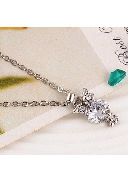 Kazak Baykuş Zirkon Avrupa ve Amerikan Modası Kolye (Yurt Dışından) modelleri