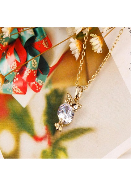 Kazak Baykuş Zirkon Avrupa ve Amerikan Modası Kolye (Yurt Dışından) fırsatları