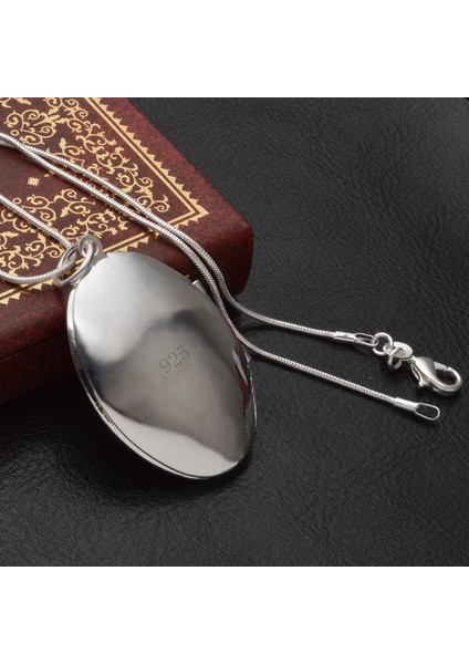 Vintage Charm Girls Şık Desen Bildirimi Yılan Zincir Faz Kutusu Kolye (Yurt Dışından) fiyatları