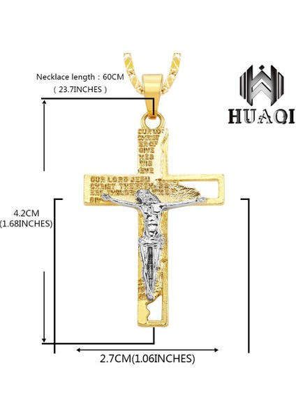 Huaqı Dini Takı Isa Namaz Çapraz Haç Içi Boş Noel Kolye (Yurt Dışından) modelleri