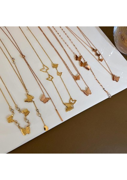 Kadın Gümüş Takı Moda Takı Boyunbağı Giyim I Kolye (Yurt Dışından) fiyatları