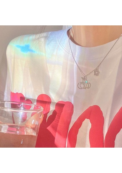 Kadın Gümüş Takı Boyunbağı Giyim I Takı Moda Kolye (Yurt Dışından)