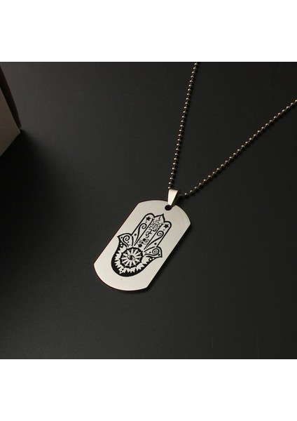 Dini Budist Inanç Epifani El Şekilli Paslanmaz Çelik Kolye (Yurt Dışından) indirimleri