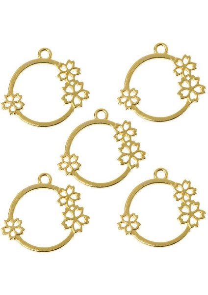 Çiçek Kalp Kanatları Boş Çerçeve Açık Çerçeve Ayarı Uv Reçine Takı Kolye (Yurt Dışından) fiyatları