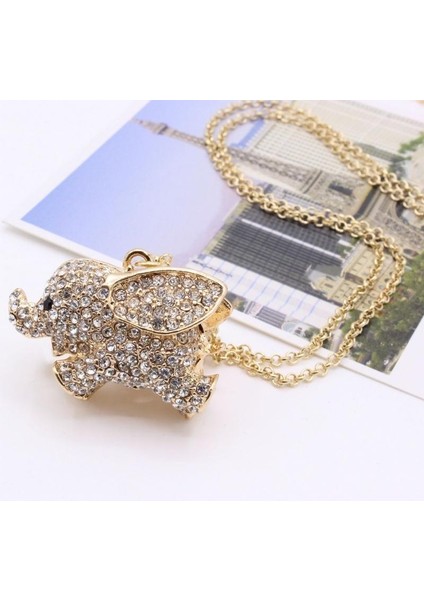 Moda Zinciri Taklidi Uçan Fil Kolye (Yurt Dışından) modelleri
