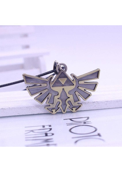 Zelda Legend Yaka Kişilik Erkekler ve Kadınlar Metal Takı Bronz Çinko Alaşım Kolye (Yurt Dışından)