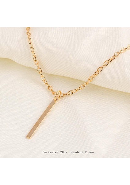 Yeni Takı Kadın Kızlar Alaşım Basit Tasarım Zincir Kolye (Yurt Dışından) modelleri