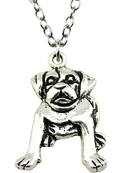 Wyısywg 1 Adet Metal Zincir Erkek Moda Köpek 26X18MM Kolye (Yurt Dışından)