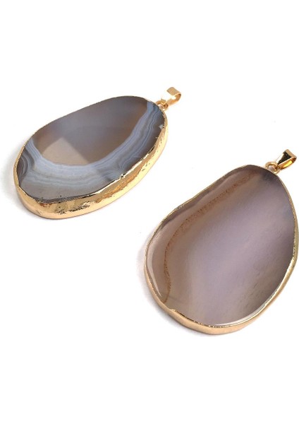 Doğal Kaya Taş Düzensiz Akik Taş Için Dıy Dikiş El Sanatları Takı Kolye (Yurt Dışından) fırsatları