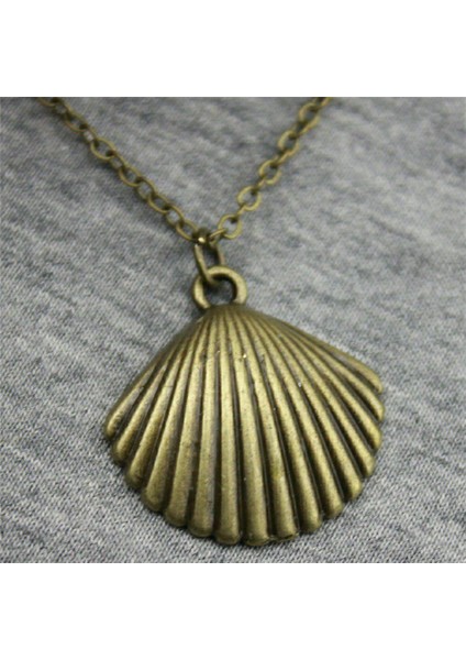 Wyısywg 1 Adet Metal Zincir El Yapımı Erkekler Kabuk 25X24MM Kolye (Yurt Dışından) modelleri