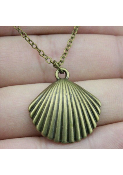 Wyısywg 1 Adet Metal Zincir El Yapımı Erkekler Kabuk 25X24MM Kolye (Yurt Dışından) fırsatları