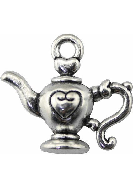 Wyısywg 6 Adet Charm Metal Charms Çaydanlık 21X19MM Takı Bulgular Bileşenleri Için Malzemeleri B10472 Kolye (Yurt Dışından) fiyatları
