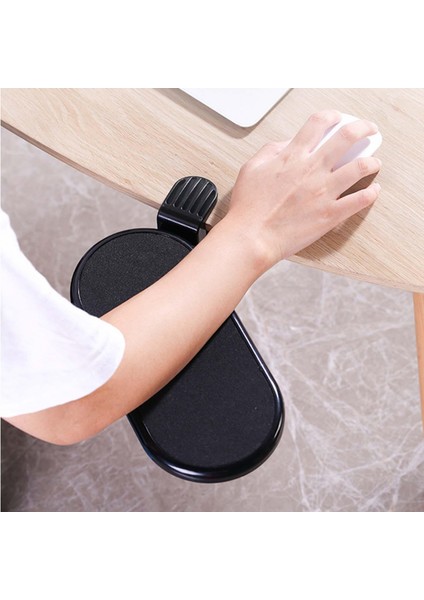 Bilgisayar Kolu Ayarlanabilir Döner Ergonomik Kelepçe Tepsisi Masa Masası 31.9 x 12 cm. (Yurt Dışından) indirimleri