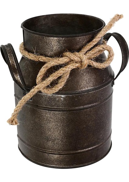 Dekoratif Kova Saksı Retro Çiçek Vazo Bahçe Bitki Flowerpot (Yurt Dışından)