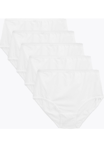 5'li Cotton Lycra® Full Brief Külot Seti