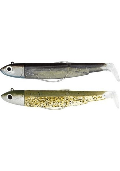 Black Minnow BM90/2 BM774 Double Combo Offshore 10 gr - Sexy Brown+K. Paillete