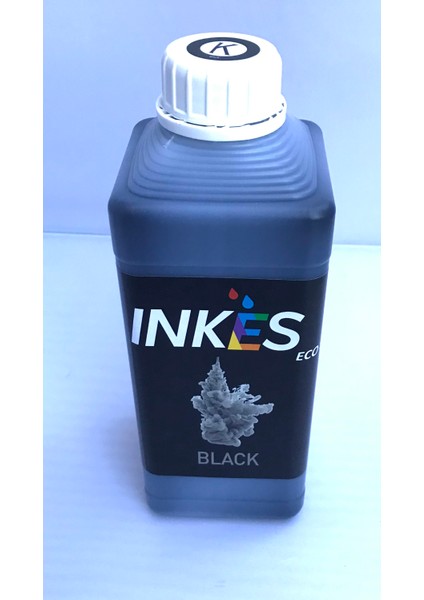 Eco Pro/s Eco Solvent Inkjet Black Epson Baskı Mürekkebi 1lt