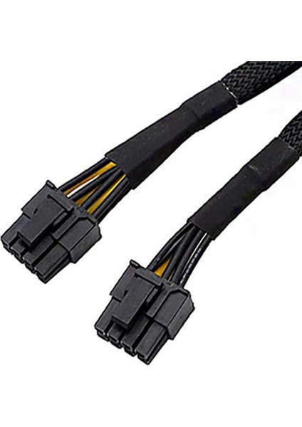 Gpu Pcıe 8 Pin Dişi - Çift 2x 8 Pin (6+2) Erkek Kablo Uzatma 20 cm. (Yurt Dışından)