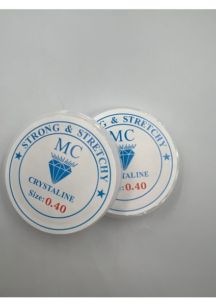 2 Adet 0.40 Düz Misina