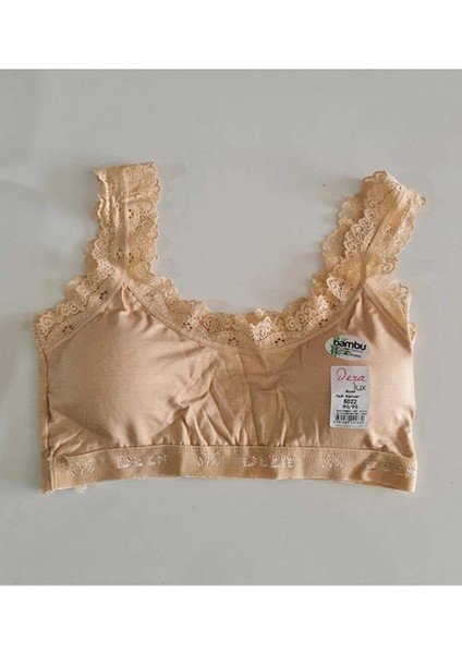 Kadın Pamuklu Dantelli 2'li 2 Adet Siyah Beyaz Içi Pedli Toplayıcı Büyük Beden Ribana Sütyen modelleri