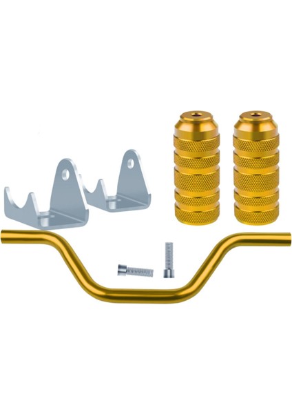 Motosiklet Ayağı Pegs Pedallar Alüminyum Alaşım Kir Bisiklet Scooter Altın (Yurt Dışından) fiyatları