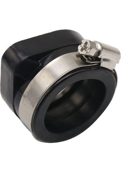 Kauçuk Motosiklet Karbüratör Adaptörü 48MM Siyah Pe 26 28 30 Kir Bisiklet (Yurt Dışından)